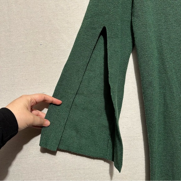 RTR Great Jones Green Knit Dress - size large - Picture 7 of 10